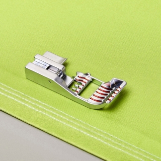 Baby lock open toe foot