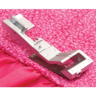 Baby lock gathering attachment foot