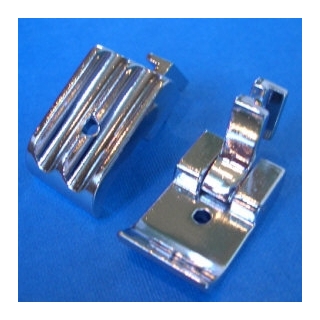 Double sided piping foot