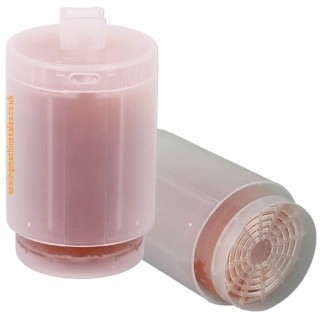 Water filter crystals for roller presses